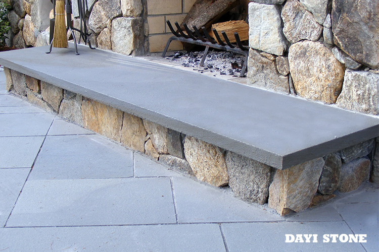 Dark Grey Granite Natural Stone Caps Homed